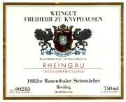 Knyphausen_Rauenthaler Steinmächer_qba 1982